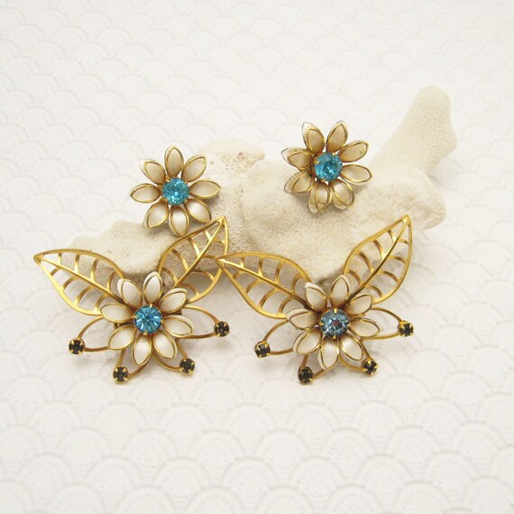 Vintage Butterfly Jewelry Set, Bugbee and Niles J… - image 2