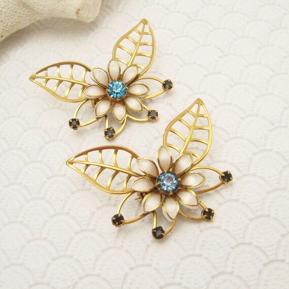 Vintage Butterfly Jewelry Set, Bugbee and Niles J… - image 4