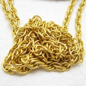 Long Chain Multi Strand Necklace Trifari Jewelry image 2