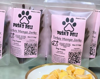 Dehydrated Turkey Mango Jerky