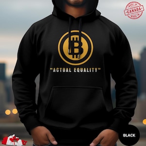 BITCOIN Hoodie Bitcoin Gift Bitcoin Logo Crypto Gift For Him Hoodie Tee Dripping Bitcoin Decentralized Tshirt Bitcoin Crypto Tee Crypto