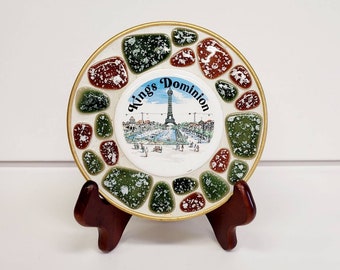 Kings Dominion Souvenir Plate or trivet  22B