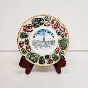 Kings Dominion Souvenir Plate or trivet  22B