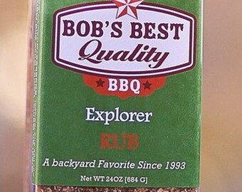 Explorer Spice Rub 24 oz. Bob's Best Quality