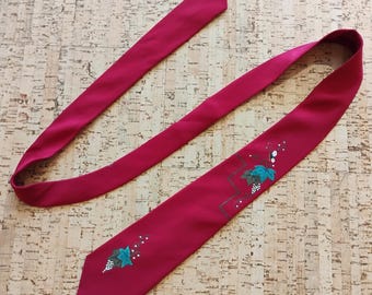 Vintage Richman Brothers Andre of California Hand Painted Tie TWSVT-9