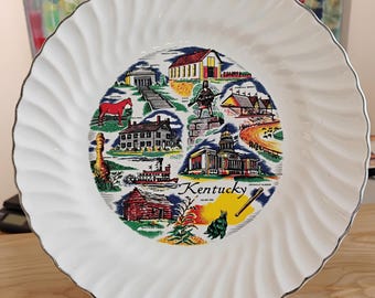 Kentucky Souvenir Plate W1.53