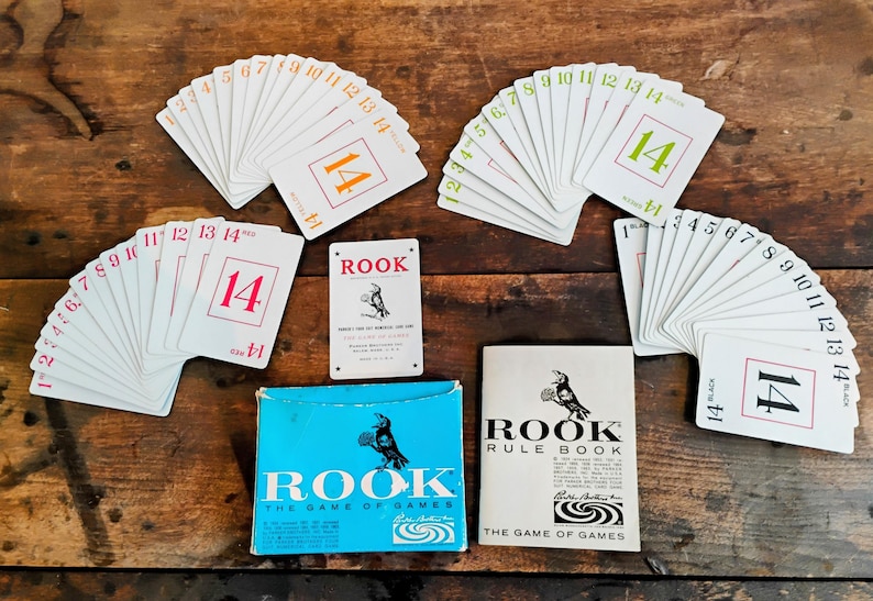 Vintage Rook Card Game Box Set B1.2 - Etsy