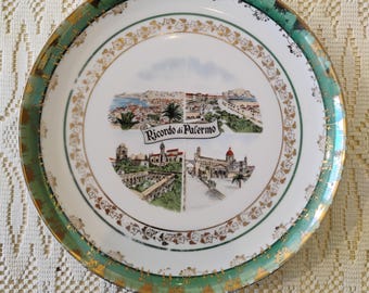 Ricordo di Palermo Souvenir Plate W1.127