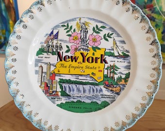 The Empire State Souvenir Plate W1.54