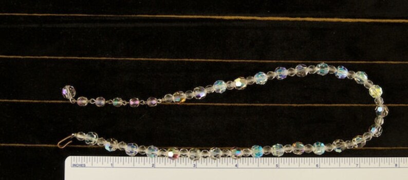 Beautiful Vintage Cut Crystal Choker image 2