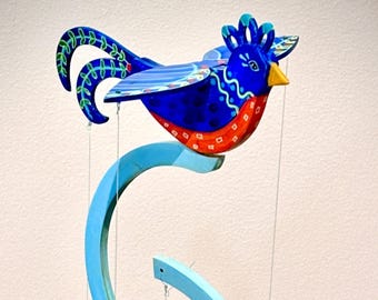 Gravity Defying Folk Art Bird Workshop for 3 friends with Karyn Gallion at York & Main