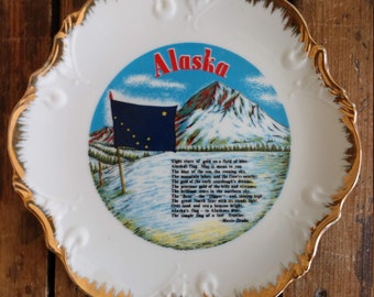 Commemorative Alaska Plate (19B)