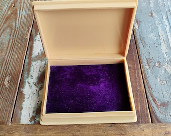 Vintage Celluloid Jewelry Box RB22