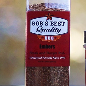 Embers Spice Rub - 24 oz Bob&#39;s Best Quality