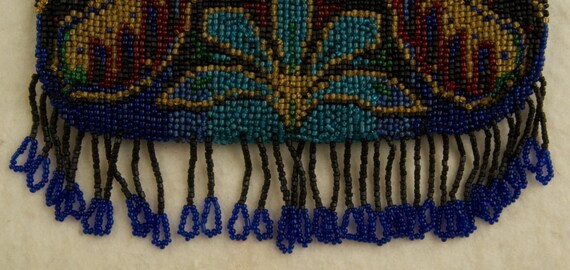 Beautiful Beaded Pouch Made In Germany rsb - image 4