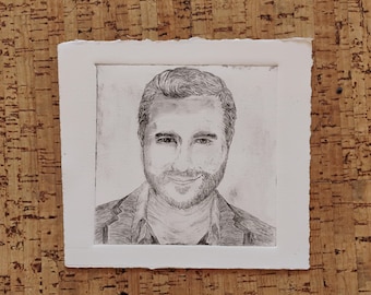 Boy Nextdoor Unsigned Original Drawing