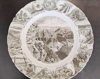 Great Seal of the State of Arizona Souvenir Plate W1.157