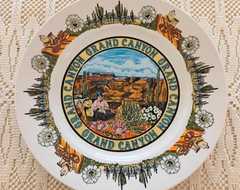 Grand Canyon Vintage Souvenir Plate W1.143