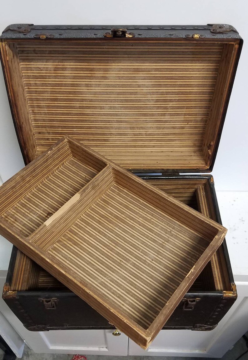 Mini Steamer Trunk Holden Trunk & Bag Co. Petersburg VA | Etsy