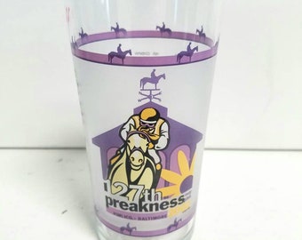 Official 127th Preakness Glass