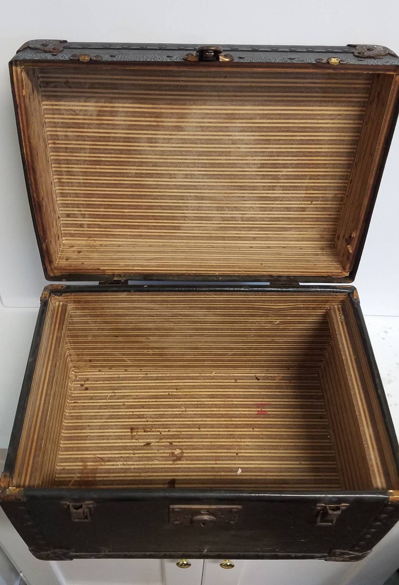Mini Steamer Trunk Holden Trunk & Bag Co. Petersburg VA | Etsy