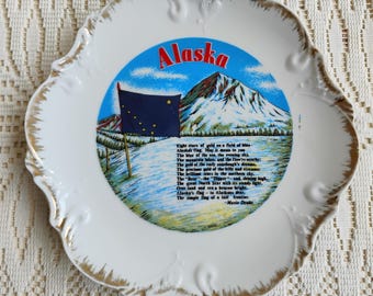 Commemorative Alaska Plate W1.154