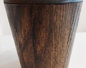 Vintage Vermillion Wooden Ice Bucket TWSBW-13