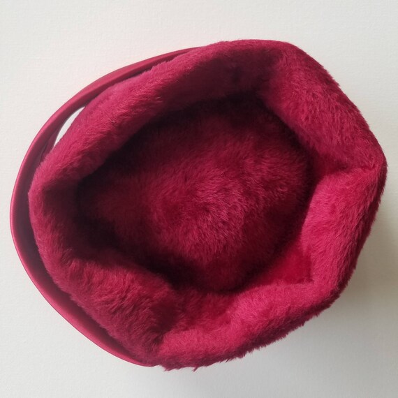 Mr Arnold Red Satin Trimmed hat - image 7