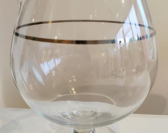 Vintage 1960s Glass Bar Carafe TWSBW-15