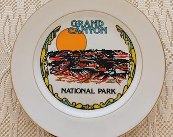 Grand Canyon National Park Souvenir Plate W1.140
