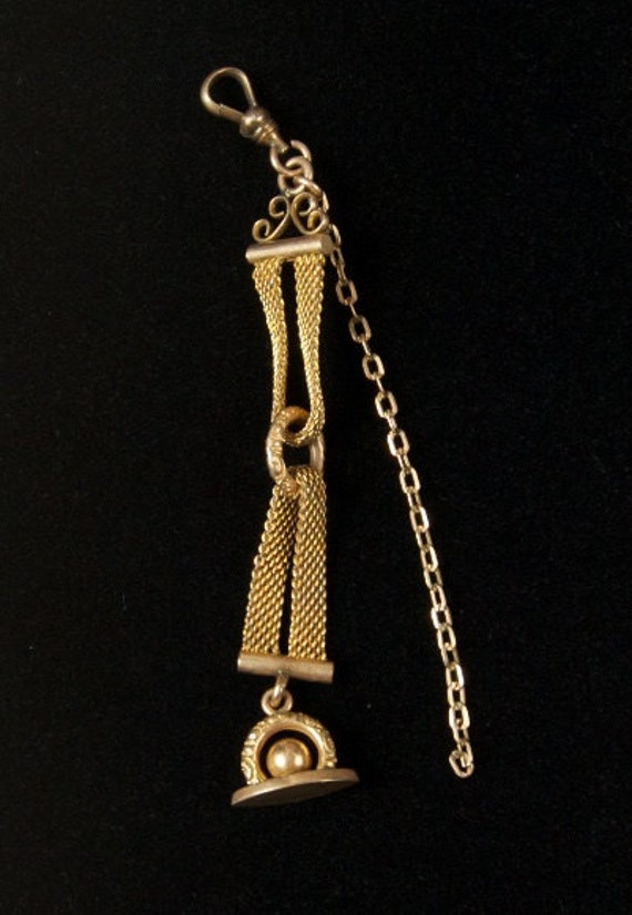 SALE WAS 95 Wonderful Old Watch Fob By S.O.B. & Co