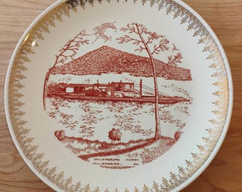 Millersburg Ferry PA Souvenir Plate W1.104