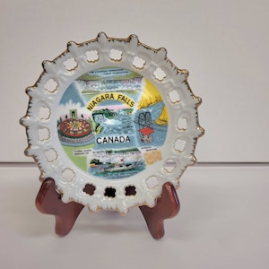 Niagara Falls Canada Souvenir Teller 22B