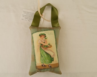 Handcrafted Door Hanger with Irish Theme BY Theresa Wells Stifel