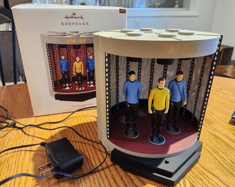 Hallmark Keepsake Star Trek. The Transporter Christmas table decoration. With original box.