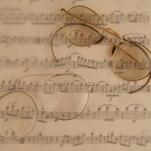 Old Spectacle Glasses Lot