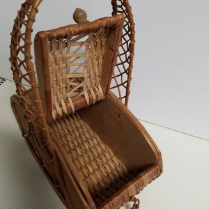 Vintage picnic basket purse
