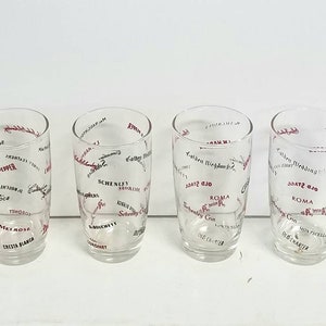 Retro Cool Schenley Bar Glasses Set of 4 image 5