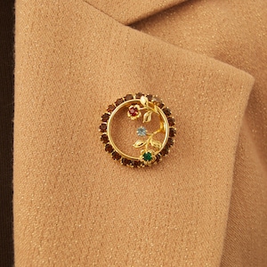 Vintage Rhinestone Brooch