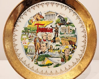 Tennessee Souvenir Plate W1.19