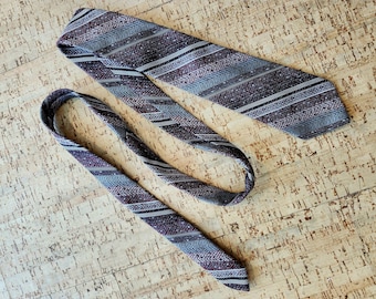 Wemlon by Wembley Striped Vintage Tie TWSVT-5