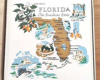 Souvenir Florida Trivet Tile