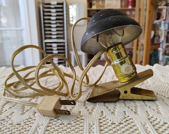 Roseland NJ Pat Products Vintage Clip Lamp B1.22