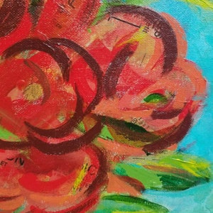 Red rose still life image 3