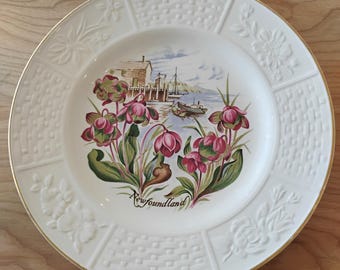 Newfoundland Souvenir Plate W1.105