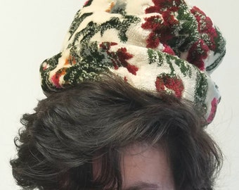 Plush Floral Topper