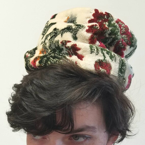 Plush Floral Topper