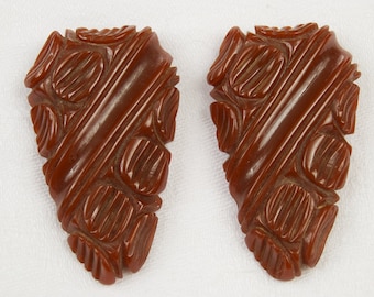 SALE WAS 60 Awesome Vintage Bakelite Dress Clips