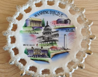 Washington DC Souvenir Plate W1.61
