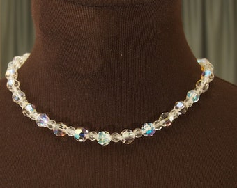 Beautiful Vintage Cut Crystal Choker